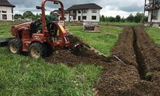 Копка траншей для водопровода в Шумерле: цена за метр от 933 руб.