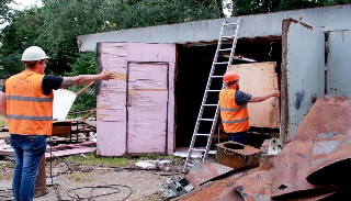 Демонтаж гаражей в Шумерле, цена от 1763 руб. – услуги под ключ от 2Землекопа-Шмр